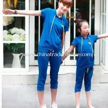 Childrens Jogging Suit, Made of 100% Cotton from China