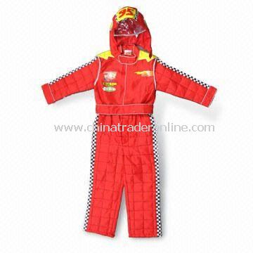 Childrens Racing Suit, Made of 100% Polyester, Measures 92 to 122cm from China