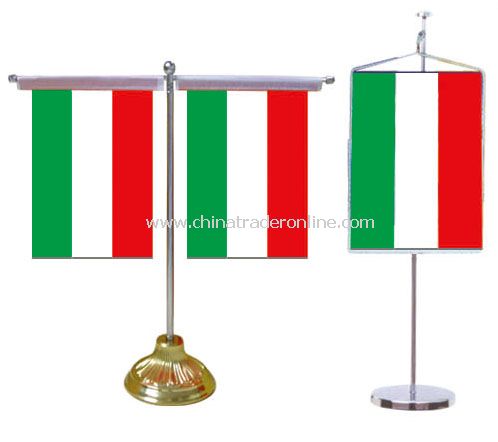 Italy desk flag