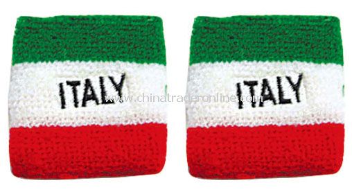 Italy wristband flag from China