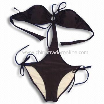 Monokini, Made of 80% Nylon and 20% Lycra, Weighs 190gsm from China