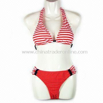 Swimwear, Made of 80% Polyester, Customized Logo Available