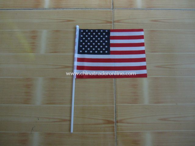 USA hand Flag