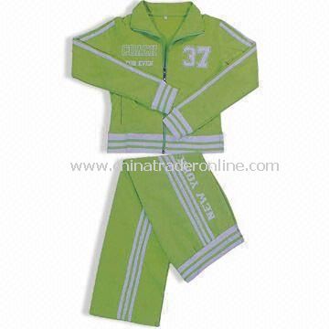 Womens Jogging Suit, Customized Logos are Accepted