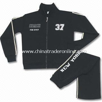 Womens Jogging Suit, Made of 35% Cotton and 65% Polyester from China