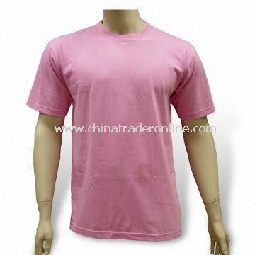 100% Combed Cotton T-shirt for Men, Ideal for Promotional Purposes