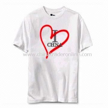 100% Cotton T-shirt, Available in Various Sizes, Suitable for Men