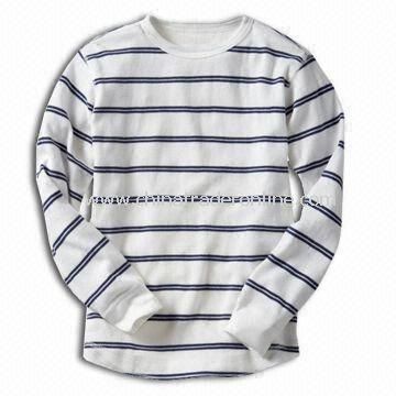 100% Cotton T-shirt for Children, Customized Designs, Logos, and Fabrics are Welcome