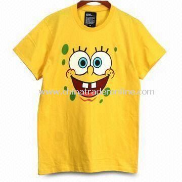 Mens T-shirt, Customized Sizes are Welcome from China