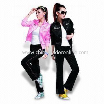 Womens Blazers in Various Colors, OEM Orders are Welcome, Can be Used as Jogging and Training Set from China