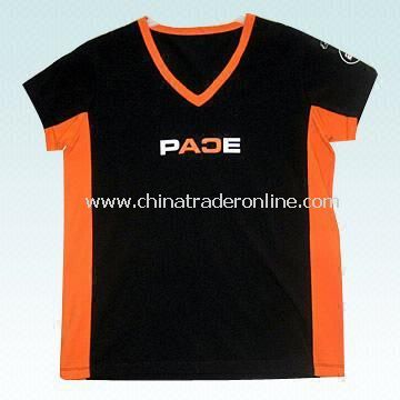 Womens Cotton T-shirt in Sizes from 8 to 18cm from China