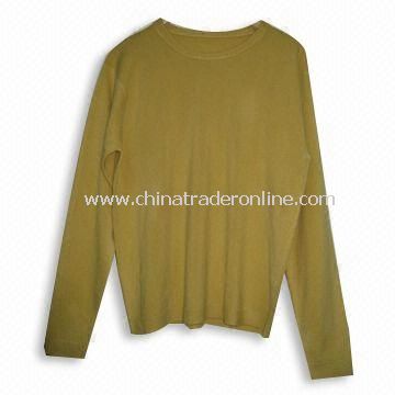 Ladies Knitted Sweater with Soft Feeling, Made of 100% Soft Acrylic/Cashmere Like from China