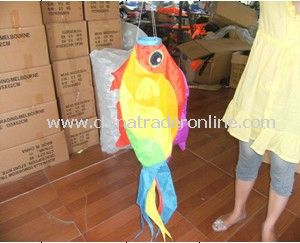 Fish windstock kite