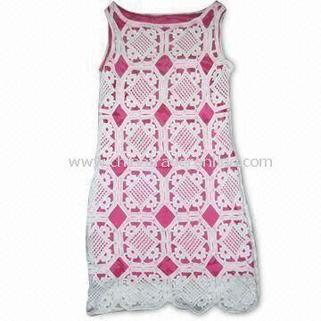 Machinemade Crochet Womens Sleeveless Sweater, Different Colors and Sizes are Available from China