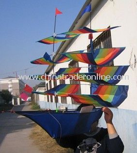 Ship kite (fiberglass frame)