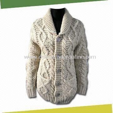 Womens Winter Coat, Made of 55% Wool and 45% Acrylic from China