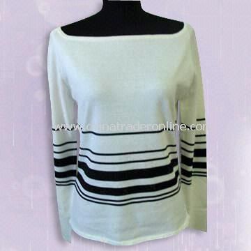 Ladies Sweater Made or Silk or Cotton from China