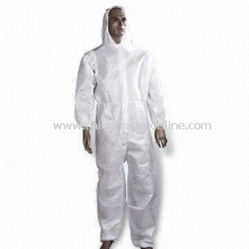 Disposable Nonwoven SPES Coverall, Available in Different Sizes