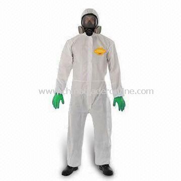 Disposable Hooded Coveralls with Anti-radioactive, Lightweight