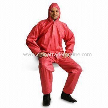 Hooded Coverall, Available in DIfferent Colors and Compositions from China