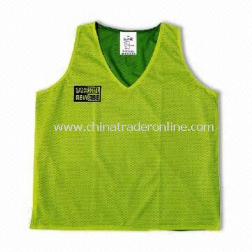 Safety Vest with Zipper, Made of Polyester, Available in Various Sizes