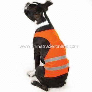Safety Vest for Pets, Available with High Visibility and Normal/High Reflective Tape