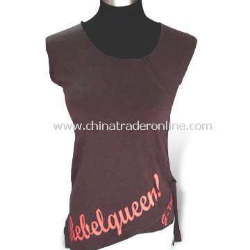 Casual T-shirt, Made of Cotton, Available in Various Sizes and Colors