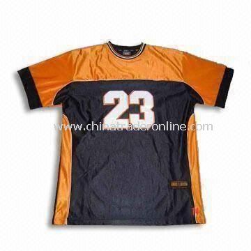 Football T-Shirt with Functional Interlock UV-cut