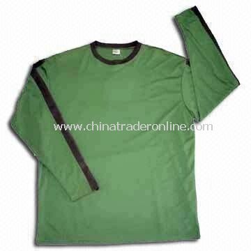 Sports T-shirt for Men, Made of 100% Polyester, Various Colors are Available