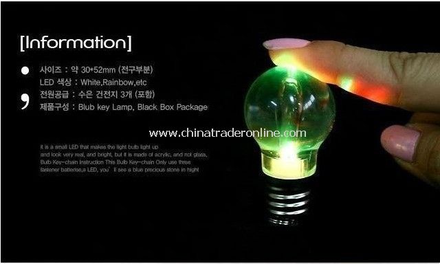 LED keychain,alloy keychain,Car key ring,gifts,metal keychain,fashion keychain,flashing keychain from China