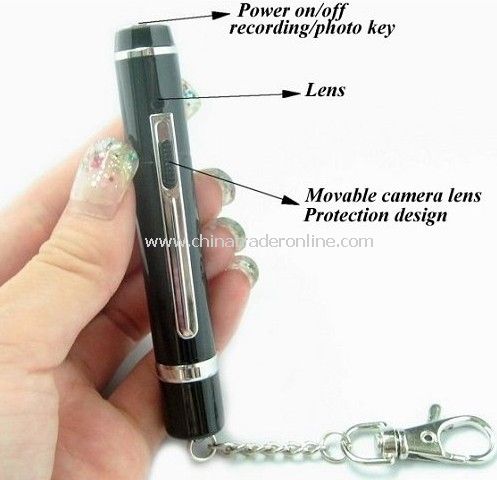 Pen recorder,8GB 720P HD Digital Concealed Ball-Point Pen recorder - Movable Camera Lens Design