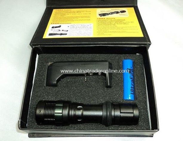 Q5 Ultrafire 210lumen LED Profecssional Tactical Stainless Steel Flashlight/Torch,with focus