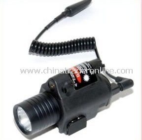 Tactical M6 BK Laser & Flashlight with CREE LED