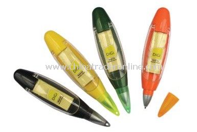 Ball pen with memo sticker(New Product) from China