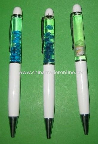 floater pen,plastic liquid pen ,floating pen,liquid pen,promotion pen,advertising pen,ball pen,logo pen