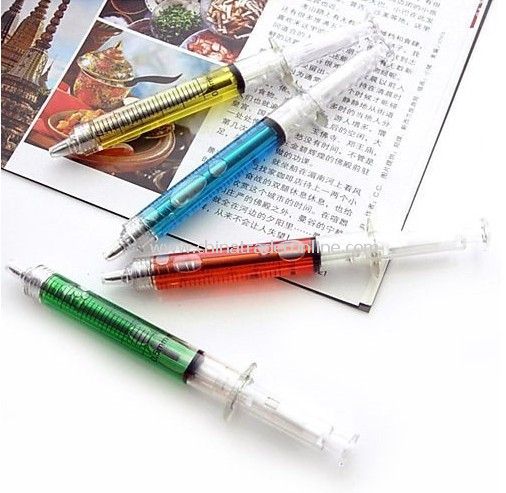 New syringe pen/Ball pen/ Fashion pen,ballpoint pen,gift ball pen,christmas gift,School Pen,novelty pen from China