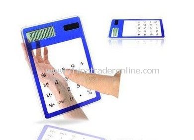 ultrathin / solar / transparent calculator from China