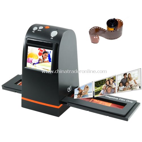 35mm Film Scanner with LCD and SD Card Slot (Stand Alone Model) - No Computer Needed