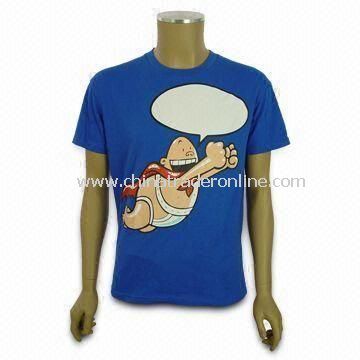 Promotional Womens T-shirt, Made of 100% Cotton, Available in Various Sizes and Colors from China