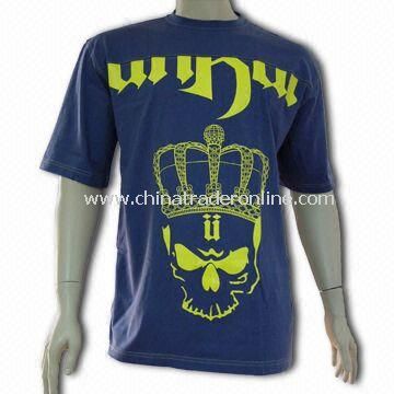 Promotional Mens T-shirt, Made of 100% Cotton, Available in Various Sizes and Colors from China
