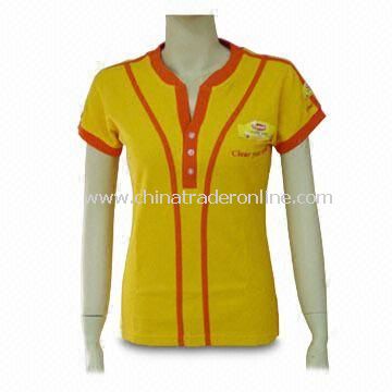 Promotional Womens T-shirt, Available in Different Colors and Sizes from China