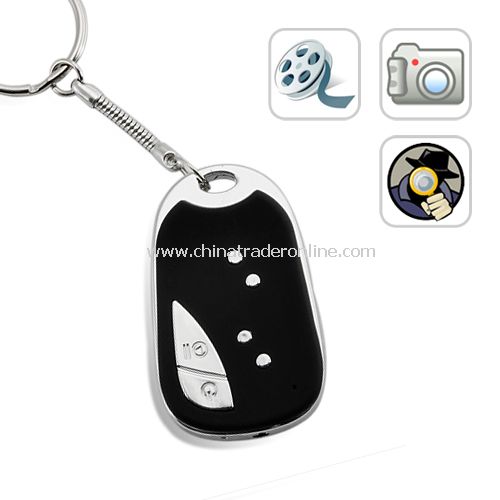 (4GB,30FPS) DVR Spy Camera - Keychain Car Alarm Remote Style