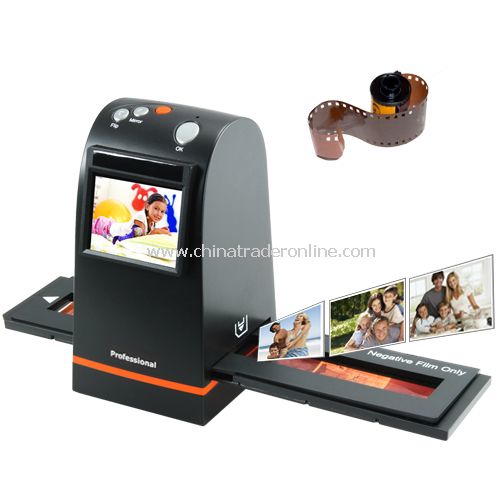 35mm Film Scanner with High Resolution LCD Screen(Built-in SD Card Slot)