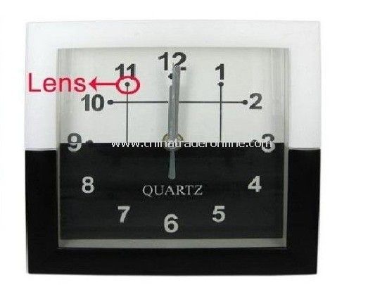 B/W Clock Camera with Remte Control