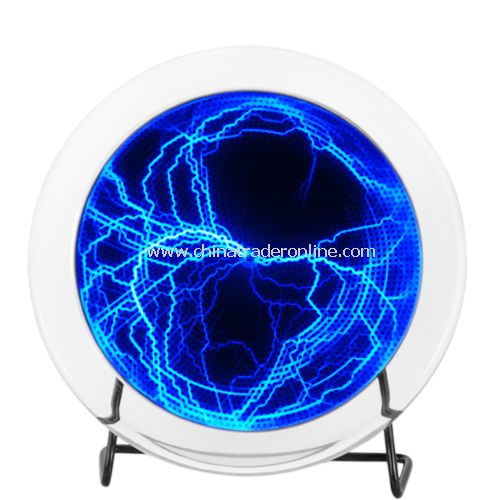 Blue Electric Plasma Plate with Touch and Sound Response (220V) - Brilliant Electric bolts from China