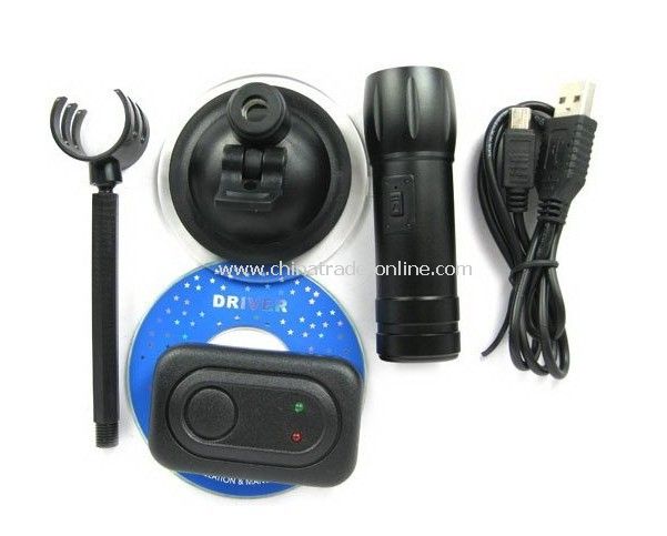 Flashlight Shape Camera Support PC Camera and Chatting Function