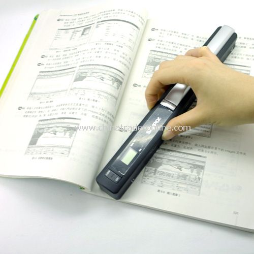 Handy portable scanner---For documents and photograph--Fast and easy!