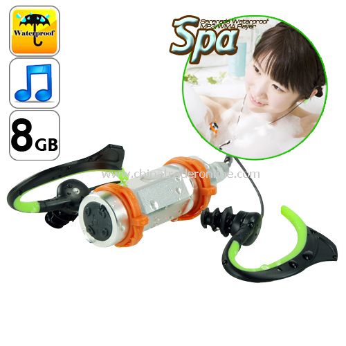 Spa Serenade - Waterproof MP3 Player 8 GB