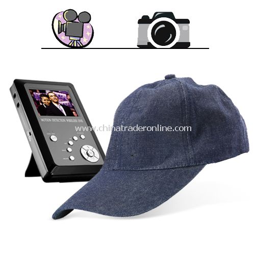 Spy Cap Hidden Recorder - Baseball Cap Style from China