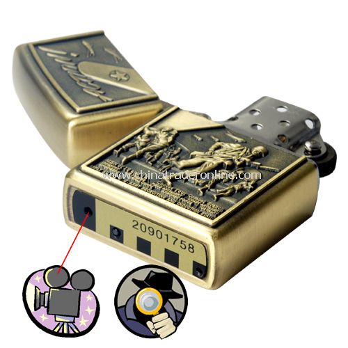 Spy DVR Lighter (4GB Army Edition) - Simple to use from China